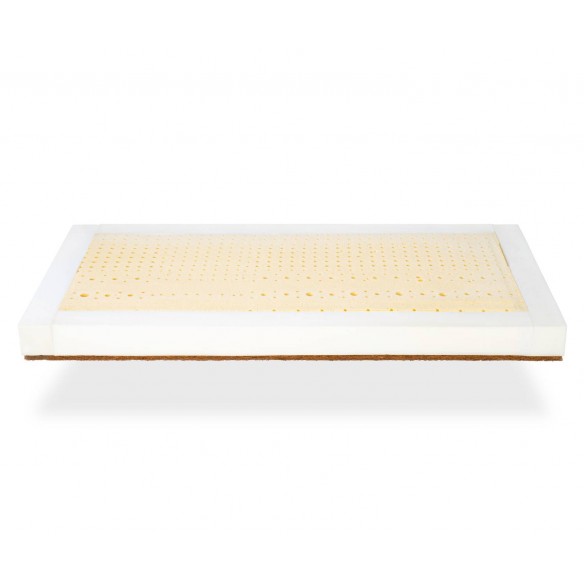 COLCHÓN CUNA LATEX NATURAL + COCO