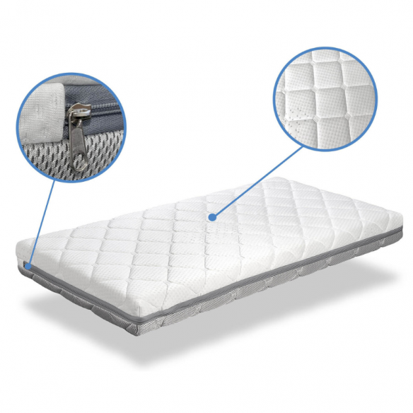 CHIQUI FOAM COT MATTRESS - HEIGHT 11 CM