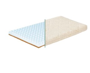 MINI CULLA IN SCHIUMA + COCCO - ALTEZZA 7 CM