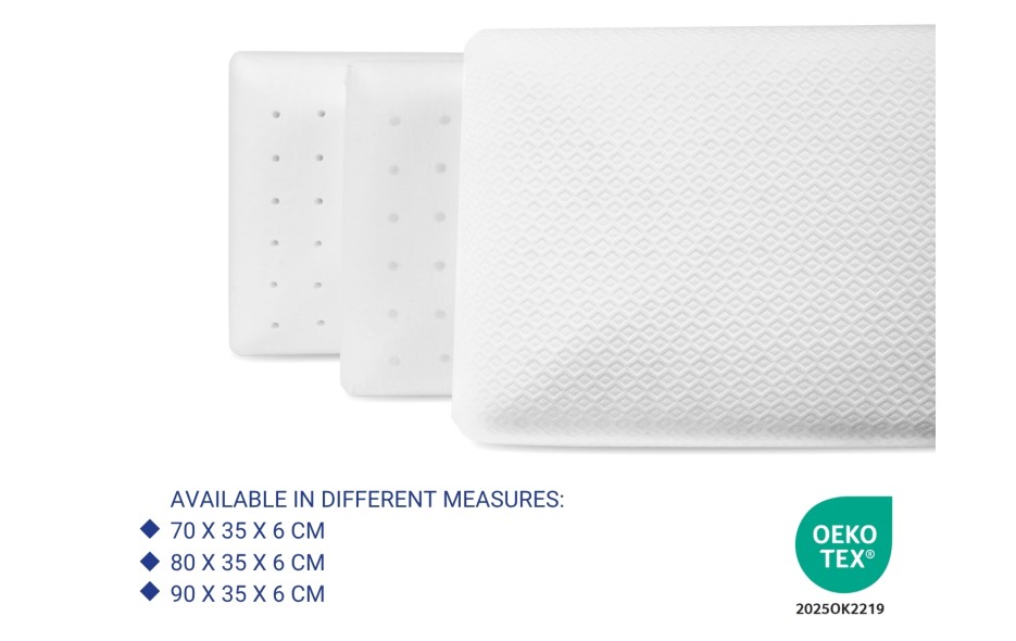 2ER-PACK VISCO-KISSEN – HÖHE 6 CM