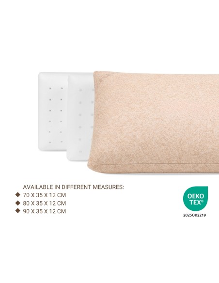 ALMOHADA ORGÁNICA - ALTURA 12CM