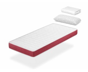 PACK  SABANA + ALMOHADA + COLCHÓN DE ESPUMA  VELVET - ALTURA 14CM